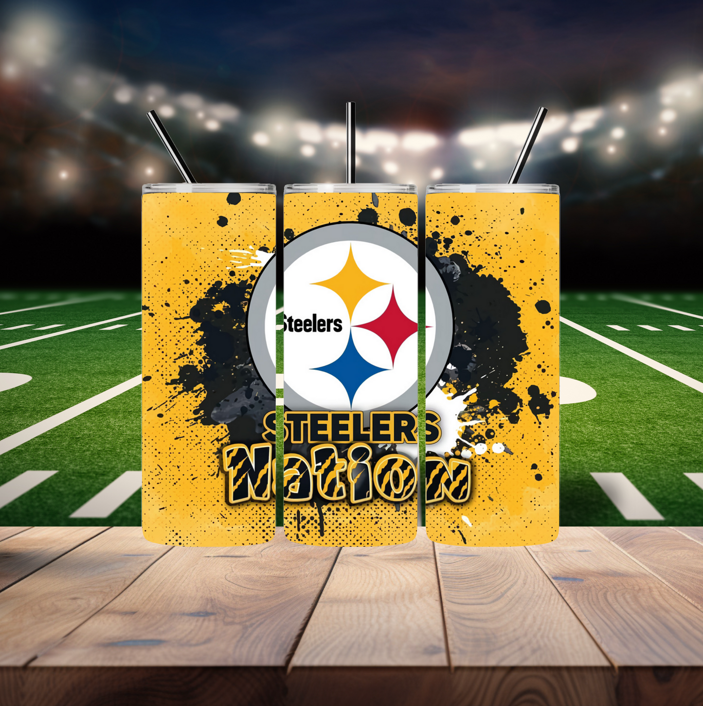 “Steelers Nation” Tumbler