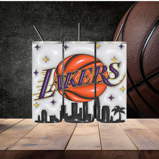 “Lakers” Inflated Tumbler