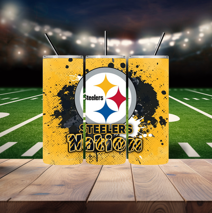 “Steelers Nation” Tumbler