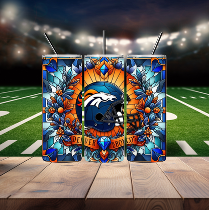 “Denver Broncos” Tumbler