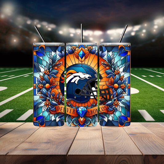 “Denver Broncos” Tumbler