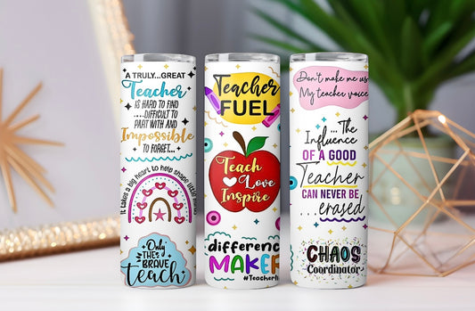 “Teacher Fuel” Tumbler