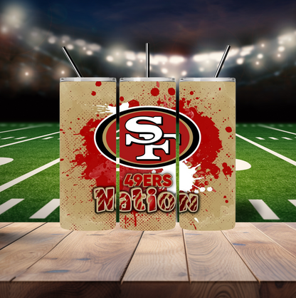 “SF 49ers Nation” Tumbler