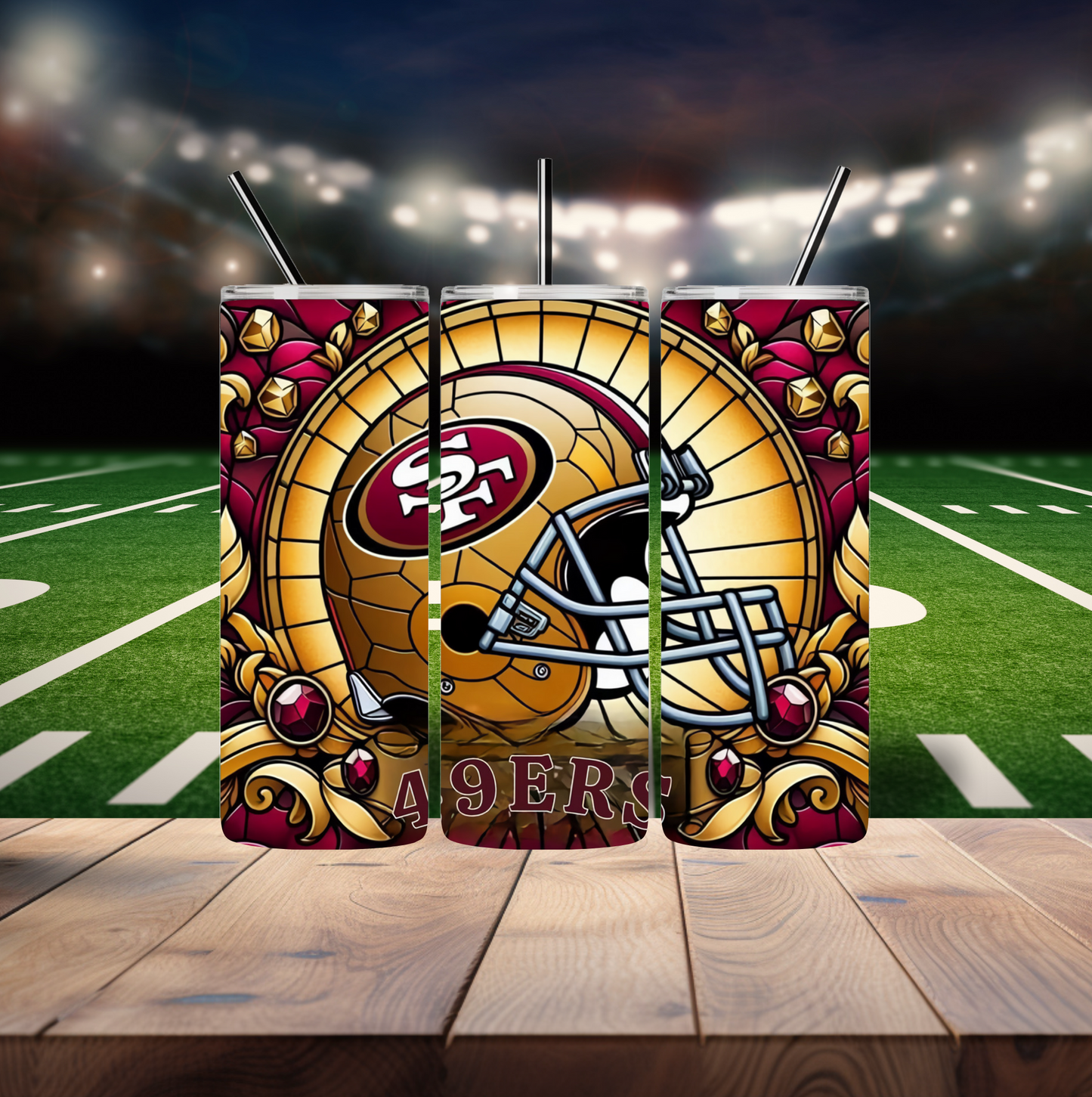 “SF 49ers Helmet” Tumbler