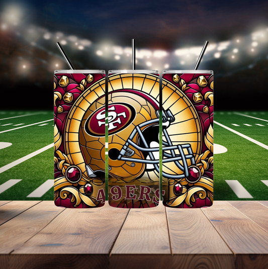 “SF 49ers Helmet” Tumbler