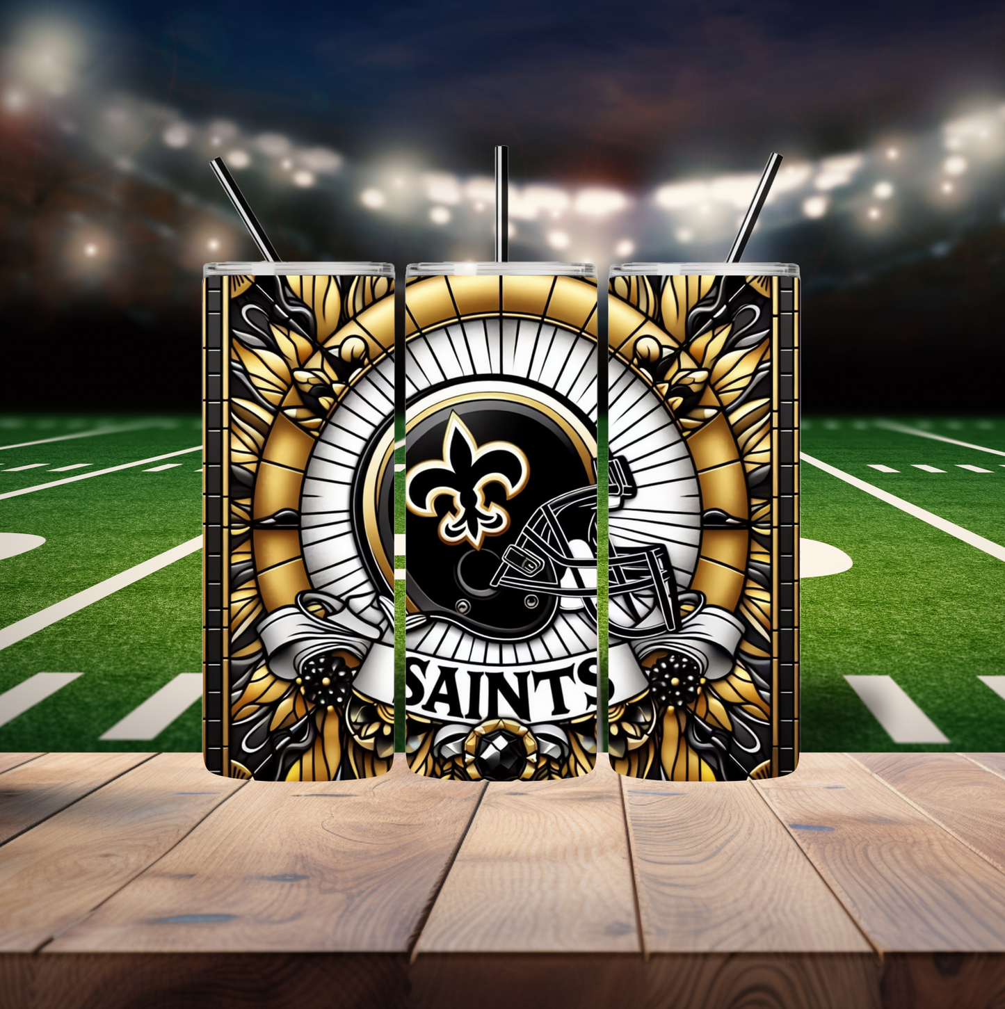 “New Orleans Saints” Tumbler