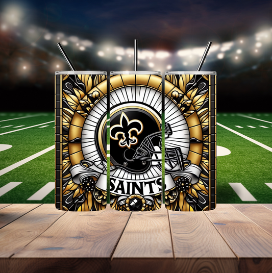 “New Orleans Saints” Tumbler