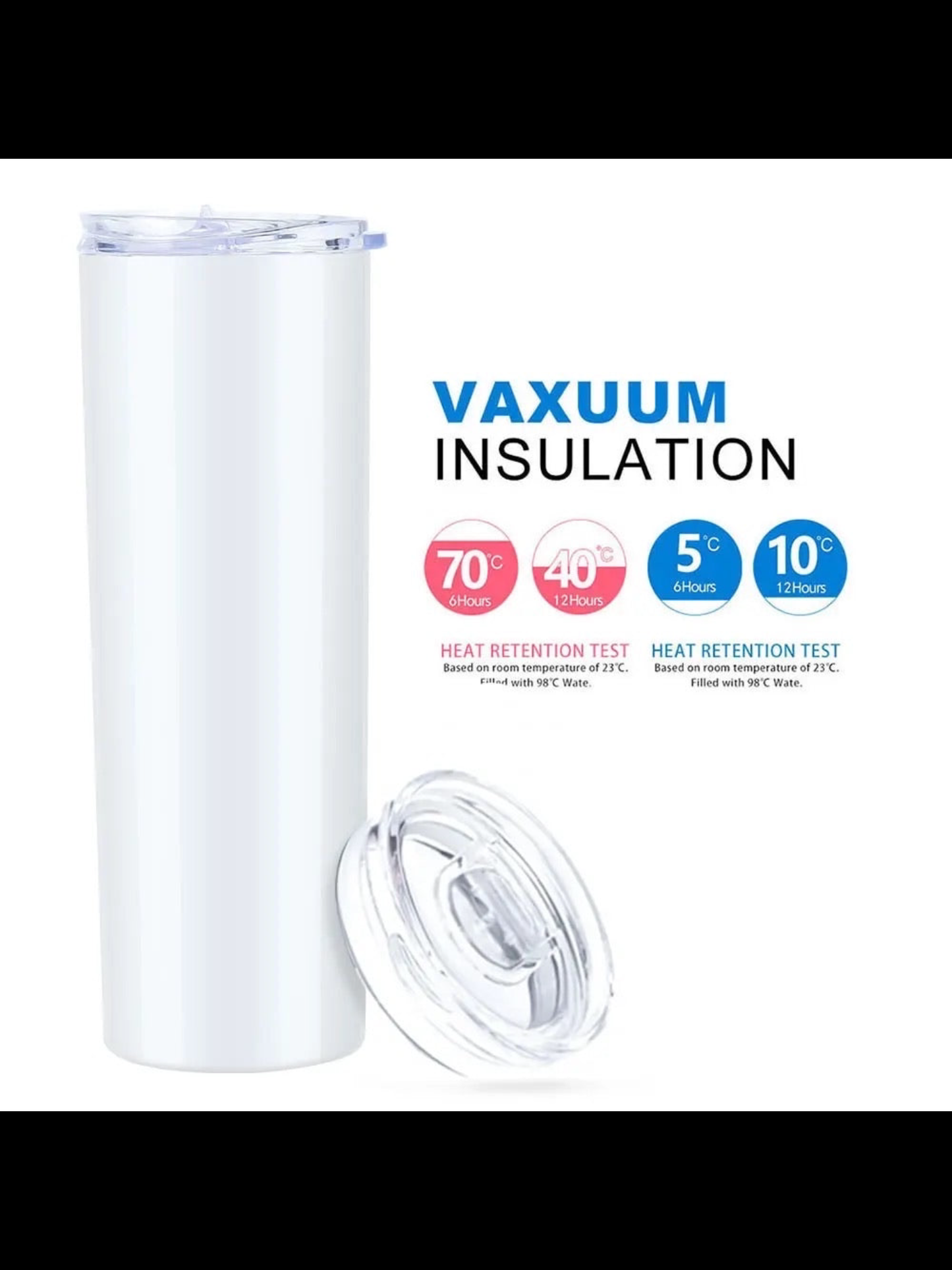 “Warriors” Inflated Tumbler