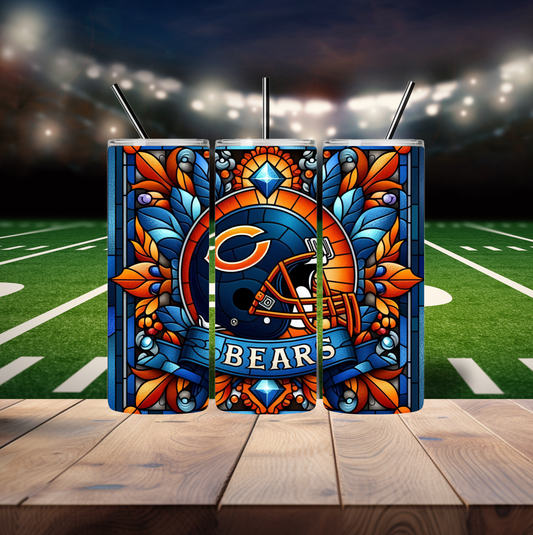 “Chicago Bears Helmet” Tumbler