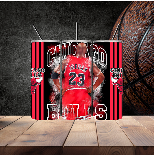 “Jordan 23 Bulls” Tumbler