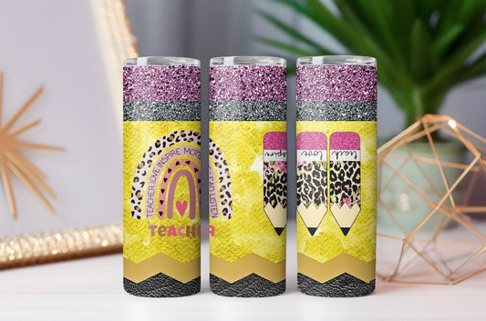 “Teacher Pencil” Tumbler