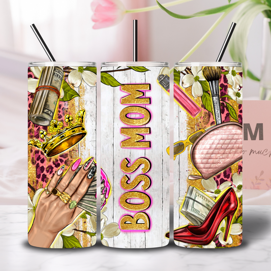 "Boss Mom" Tumbler