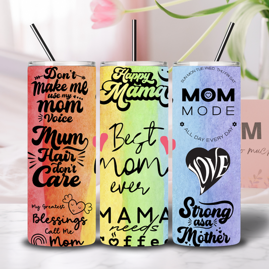 "Rainbow Mum" Tumbler