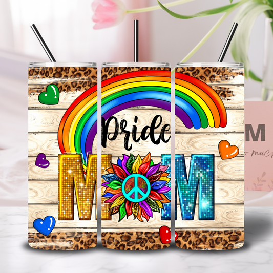 "Pride Mom" Tumbler