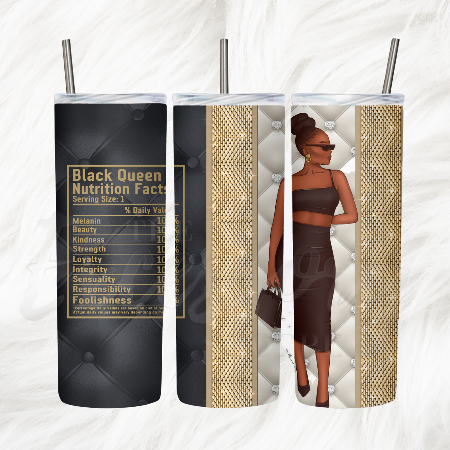 "Black Queen" Tumbler