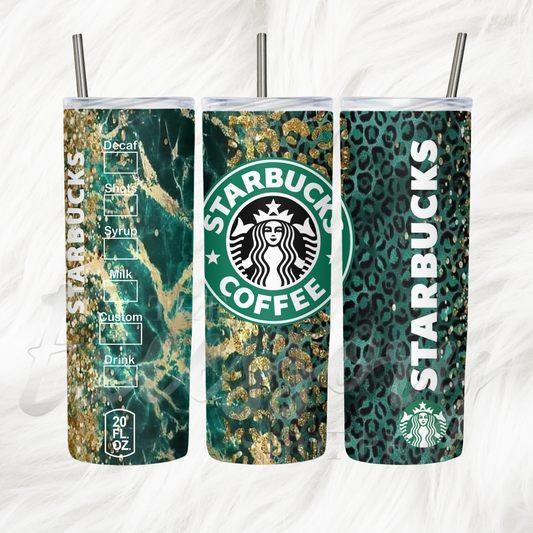 "Ocean" StarbucXs Tumbler